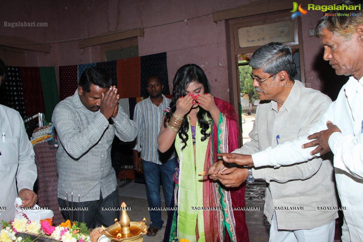 Priya inaugurates Pochampally IKAT Art Mela 2015 at YMCA Hall, Hyderabad