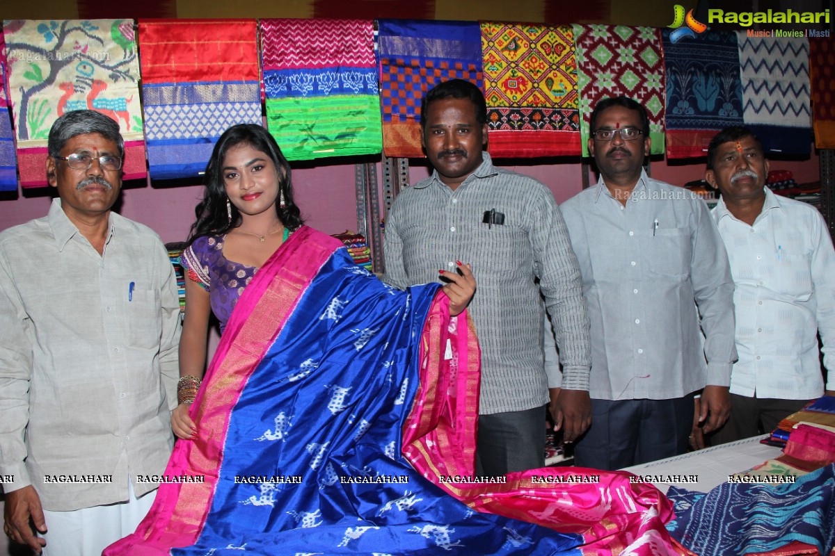 Priya inaugurates Pochampally IKAT Art Mela 2015 at YMCA Hall, Hyderabad