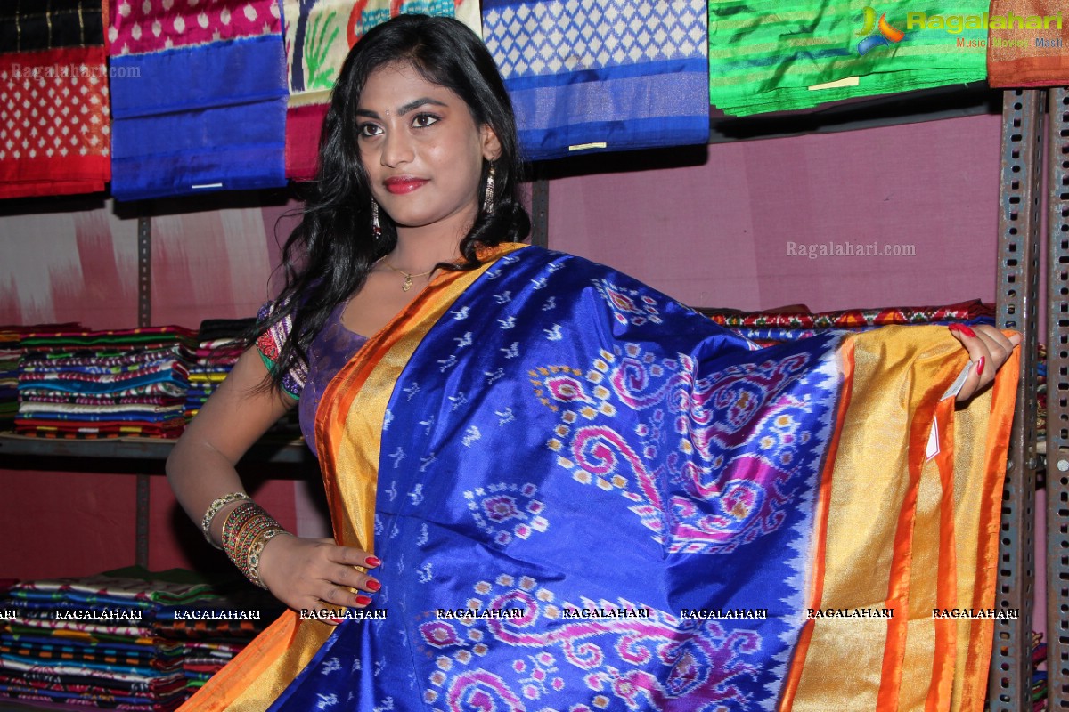 Priya inaugurates Pochampally IKAT Art Mela 2015 at YMCA Hall, Hyderabad