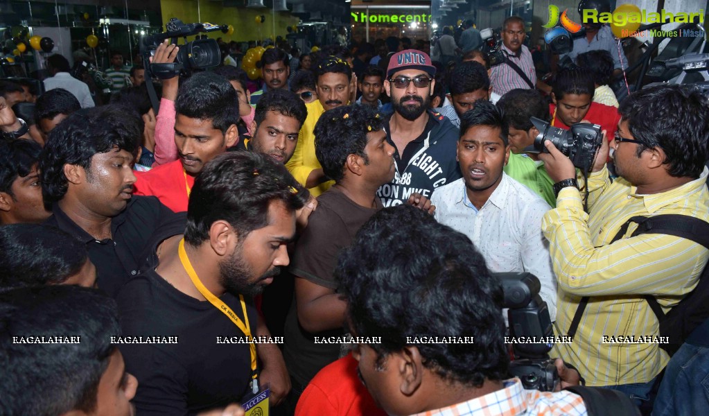 Rana Daggubati inaugurates Gold’s Gym in Vijayawada