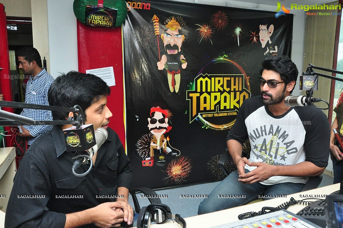 Rana launches Mirchi Tapaka at Radio Mirchi