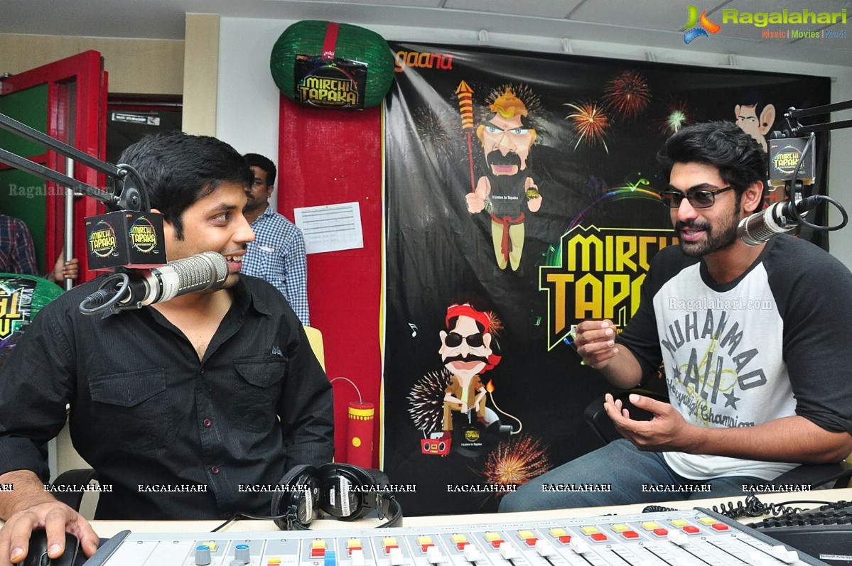 Rana launches Mirchi Tapaka at Radio Mirchi