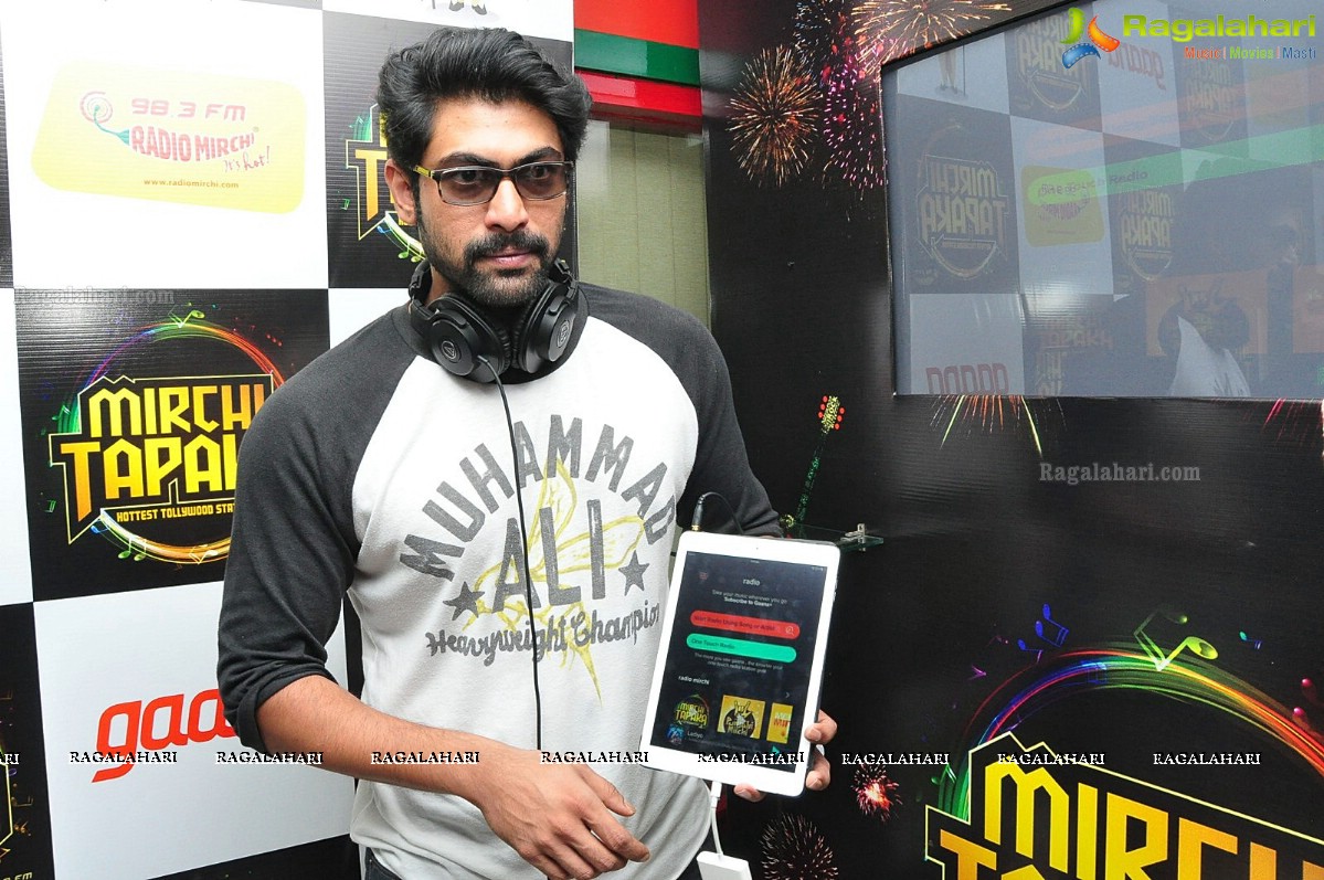 Rana launches Mirchi Tapaka at Radio Mirchi