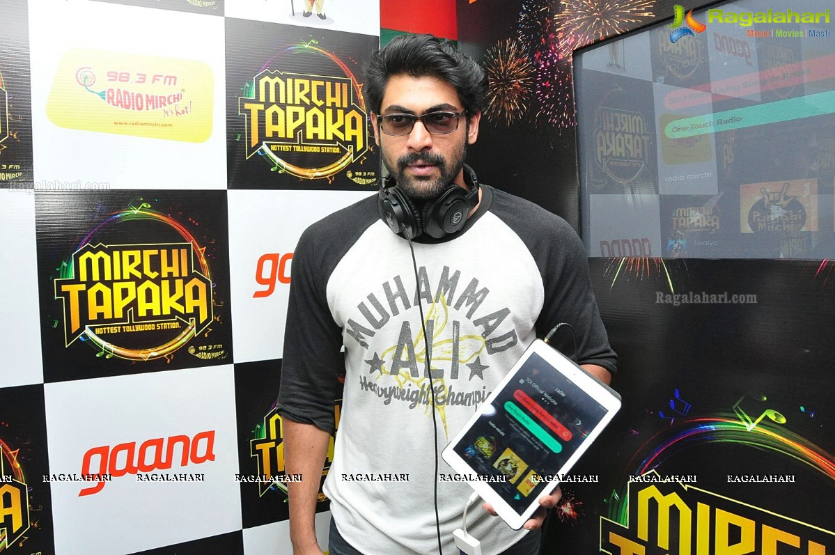 Rana launches Mirchi Tapaka at Radio Mirchi