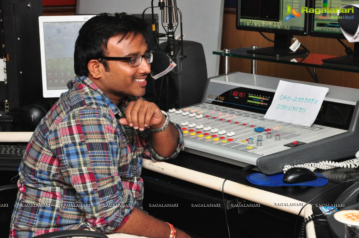 Regina Cassandra at Radio City 91.1 FM Online, Hyderabad