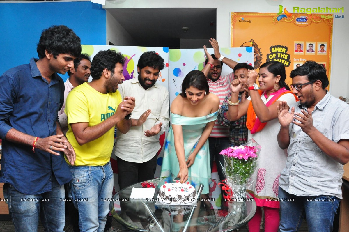 Regina Cassandra at Radio City 91.1 FM Online, Hyderabad