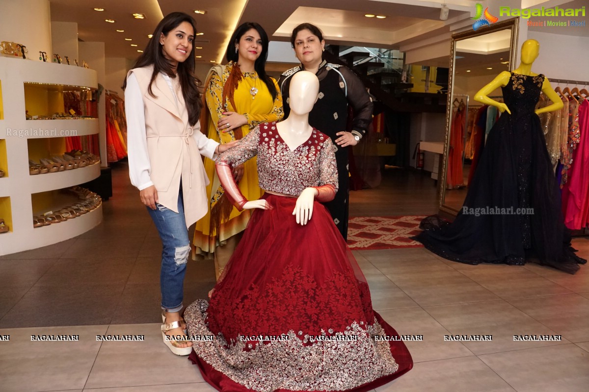 Designer Ridhi Mehra's Lakme Fashion Week Collection ‘Prism’ launch at Anahita