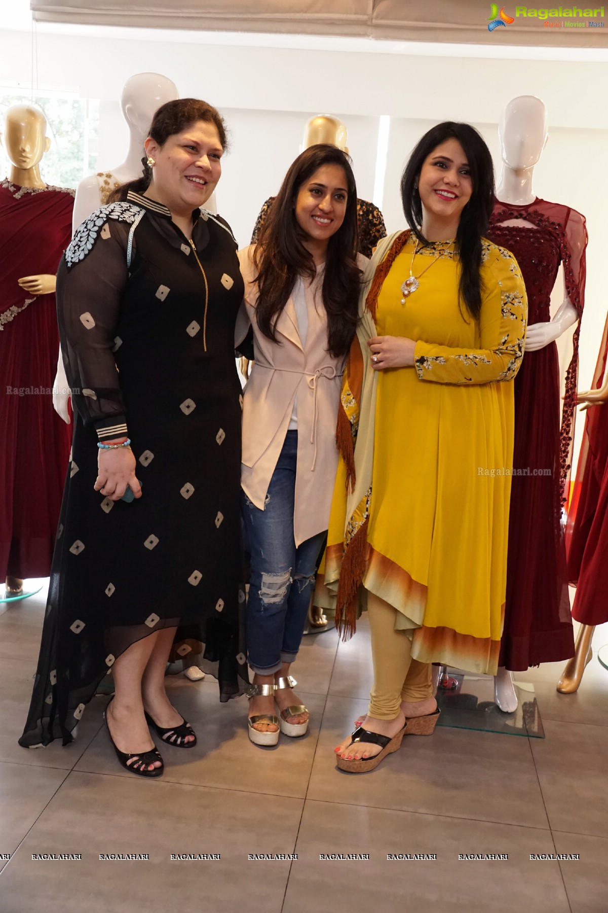 Designer Ridhi Mehra's Lakme Fashion Week Collection ‘Prism’ launch at Anahita