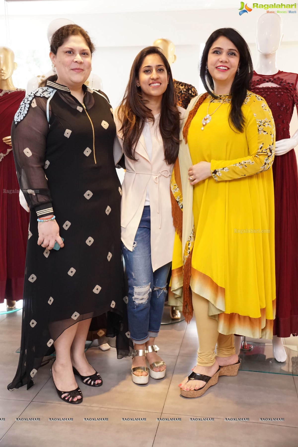 Designer Ridhi Mehra's Lakme Fashion Week Collection ‘Prism’ launch at Anahita
