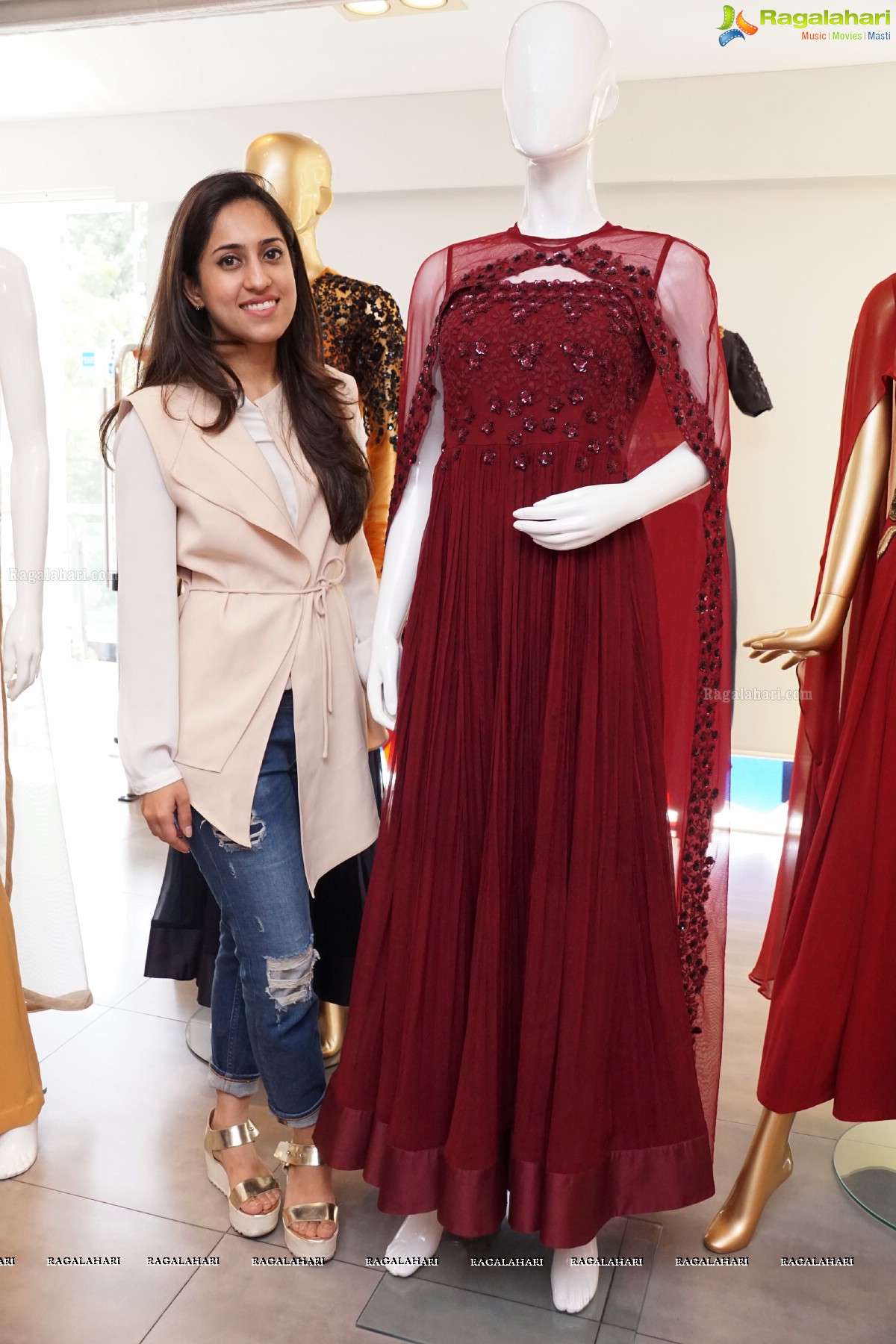 Designer Ridhi Mehra's Lakme Fashion Week Collection ‘Prism’ launch at Anahita