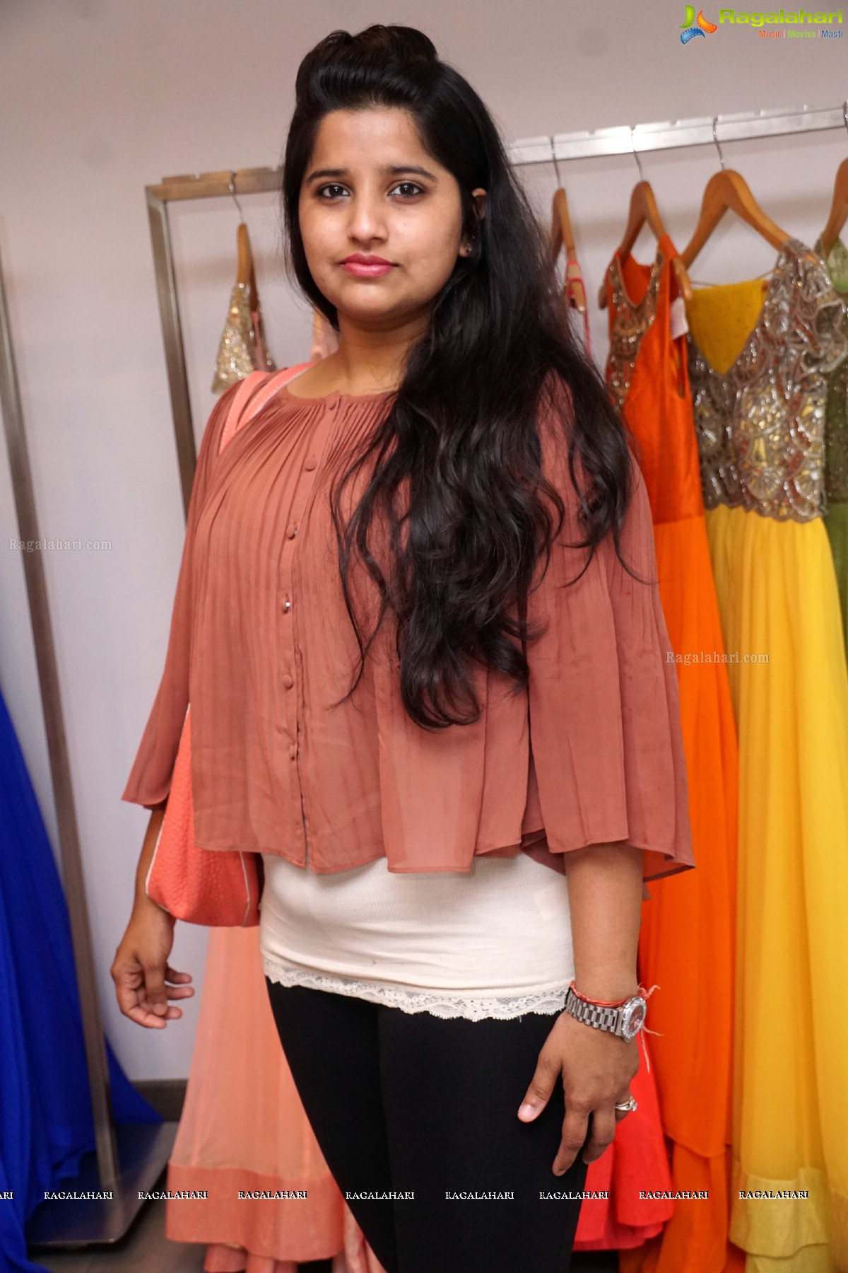 Designer Ridhi Mehra's Lakme Fashion Week Collection ‘Prism’ launch at Anahita