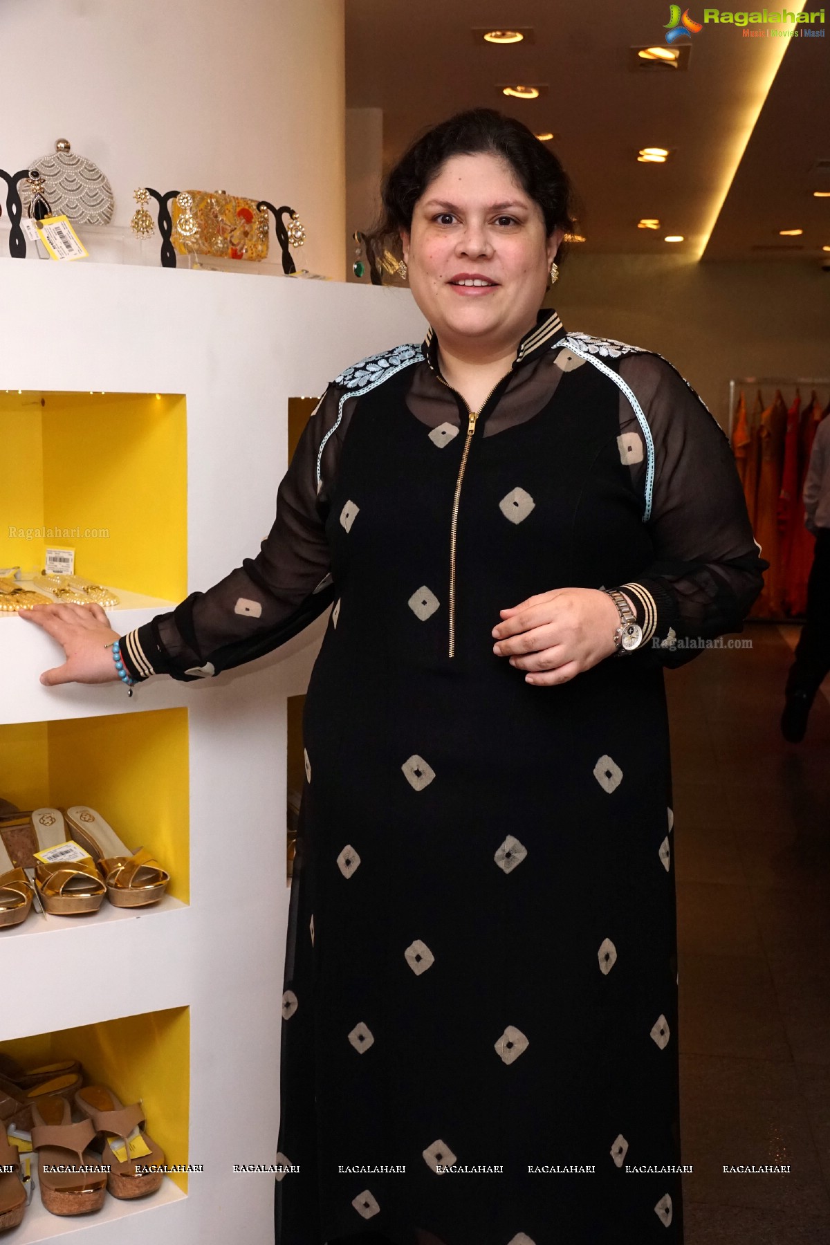 Designer Ridhi Mehra's Lakme Fashion Week Collection ‘Prism’ launch at Anahita