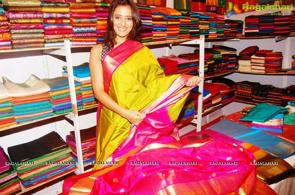 Marathi Actress Rutuja Shinde launches Silk India Expo 2015 at Thane, Mumbai