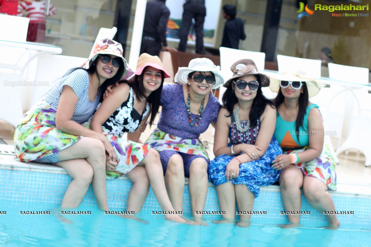 Samanvay Ladies Club (Uranus GP) Aqua Zumba by Abhimanika Tavi at Water, Hyderabad