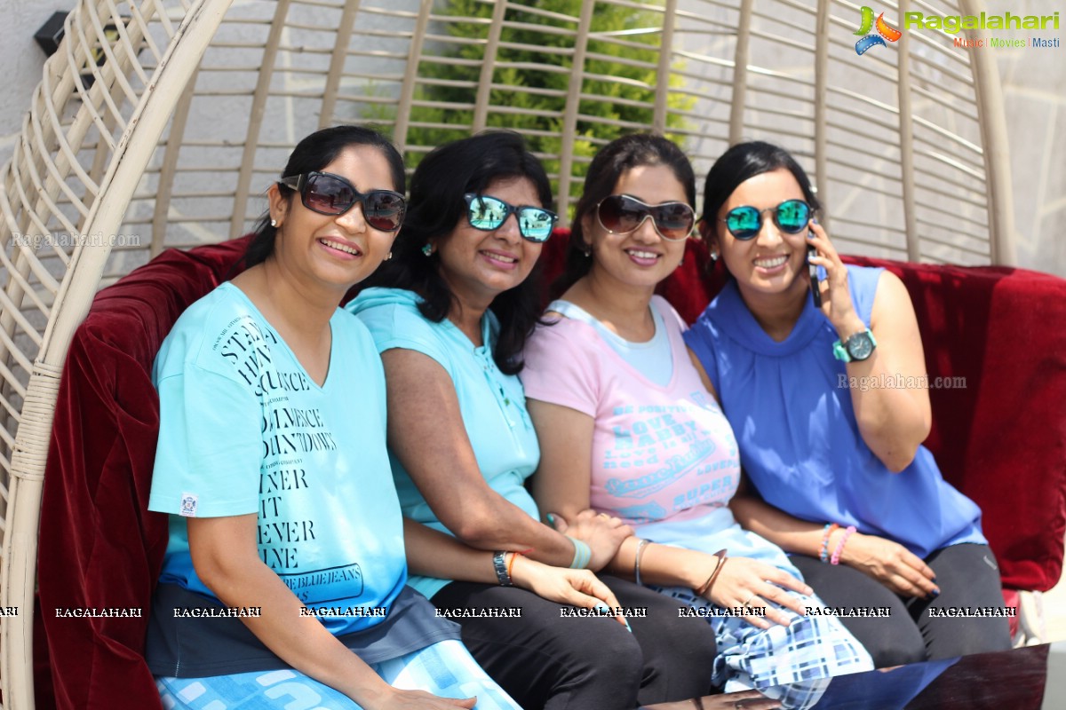 Samanvay Ladies Club (Uranus GP) Aqua Zumba by Abhimanika Tavi at Water, Hyderabad