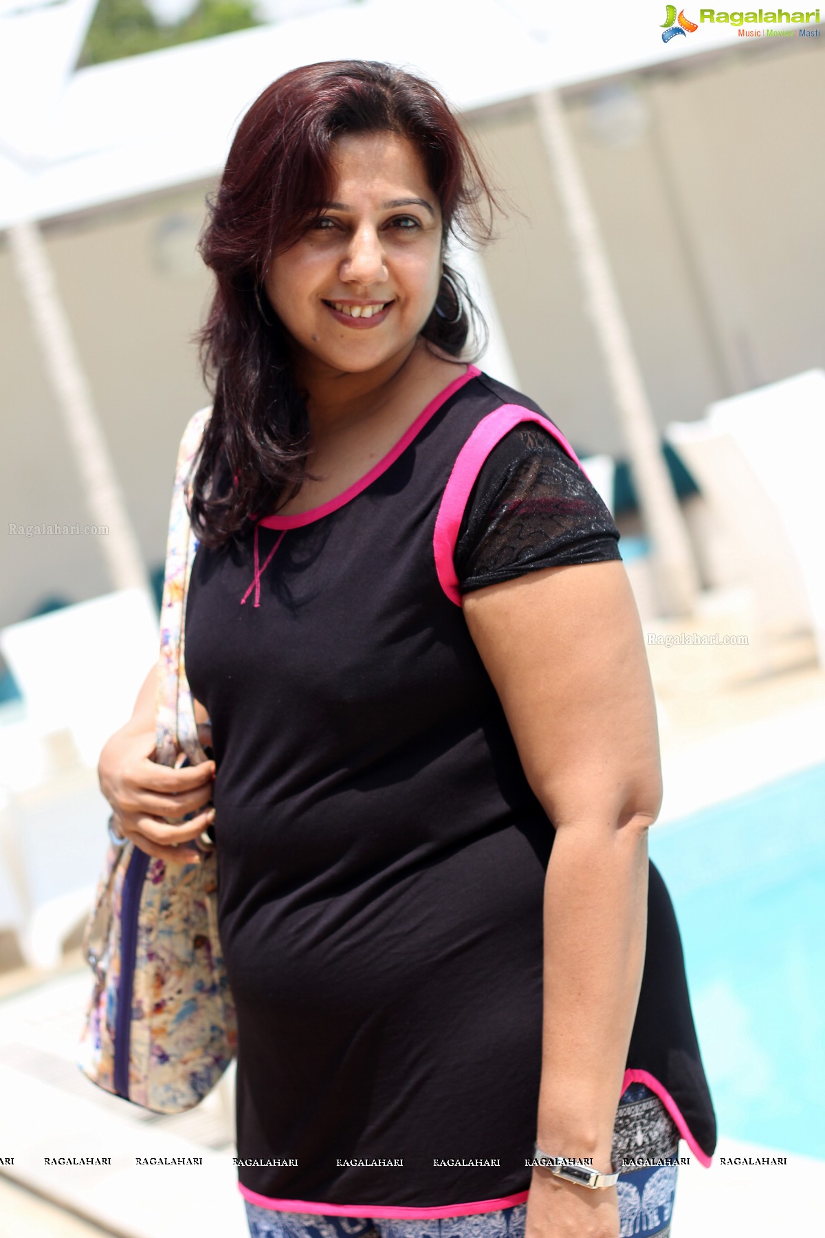 Samanvay Ladies Club (Uranus GP) Aqua Zumba by Abhimanika Tavi at Water, Hyderabad