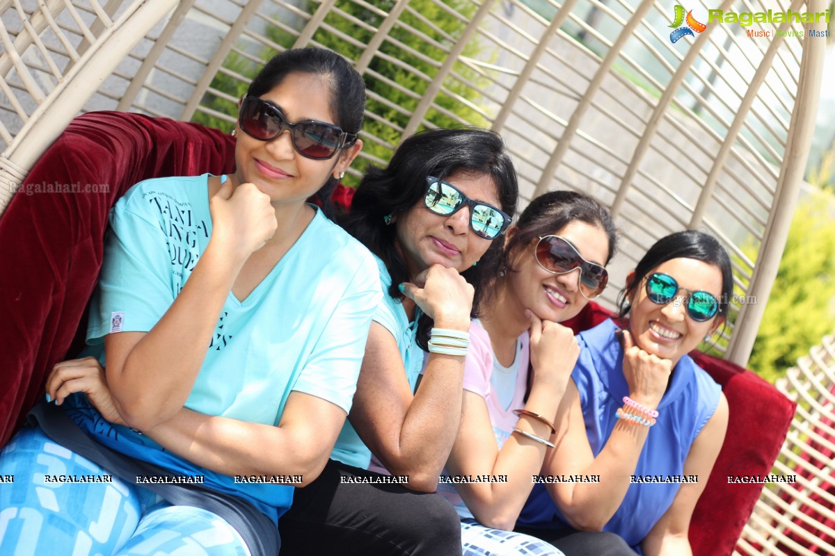 Samanvay Ladies Club (Uranus GP) Aqua Zumba by Abhimanika Tavi at Water, Hyderabad