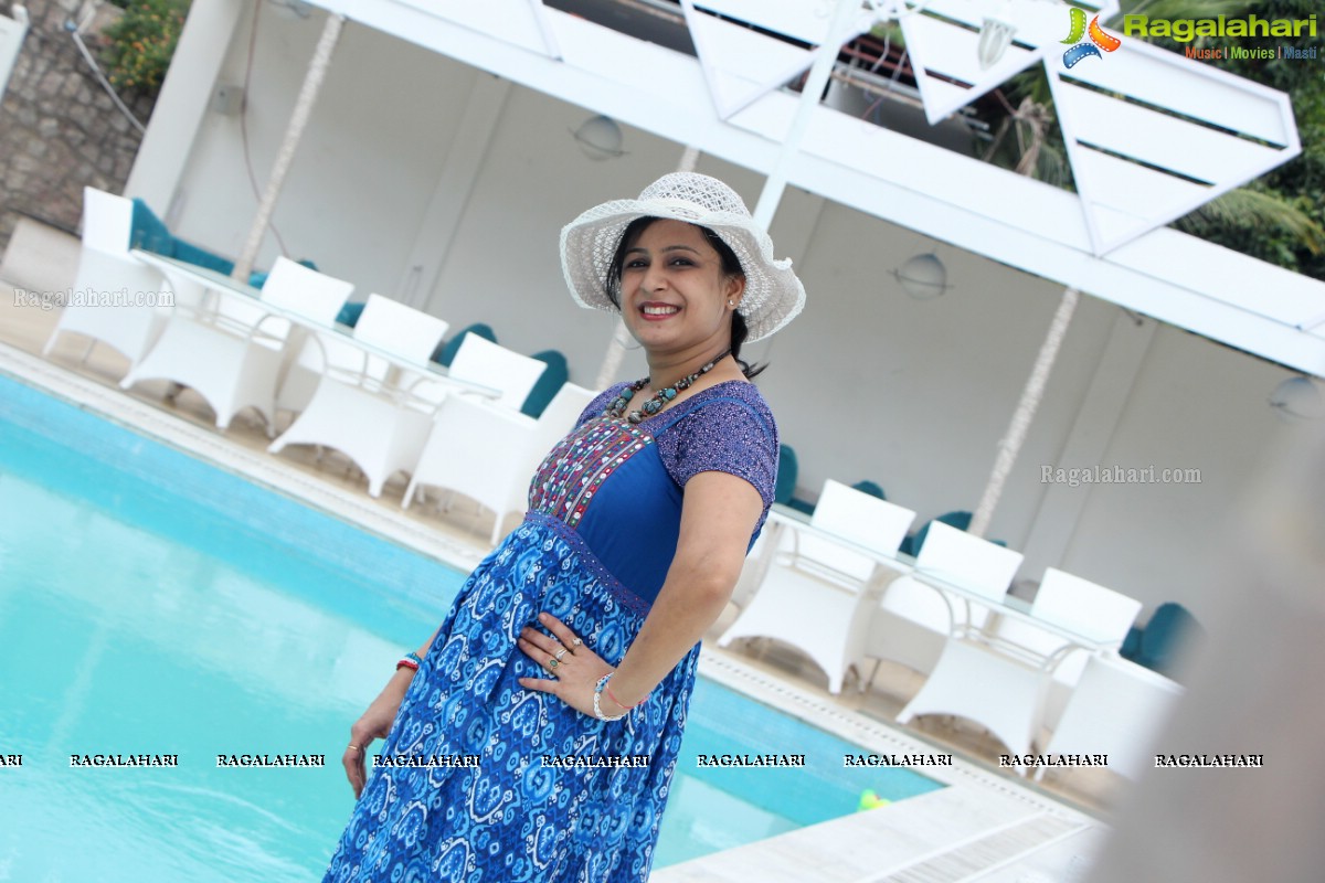 Samanvay Ladies Club (Uranus GP) Aqua Zumba by Abhimanika Tavi at Water, Hyderabad