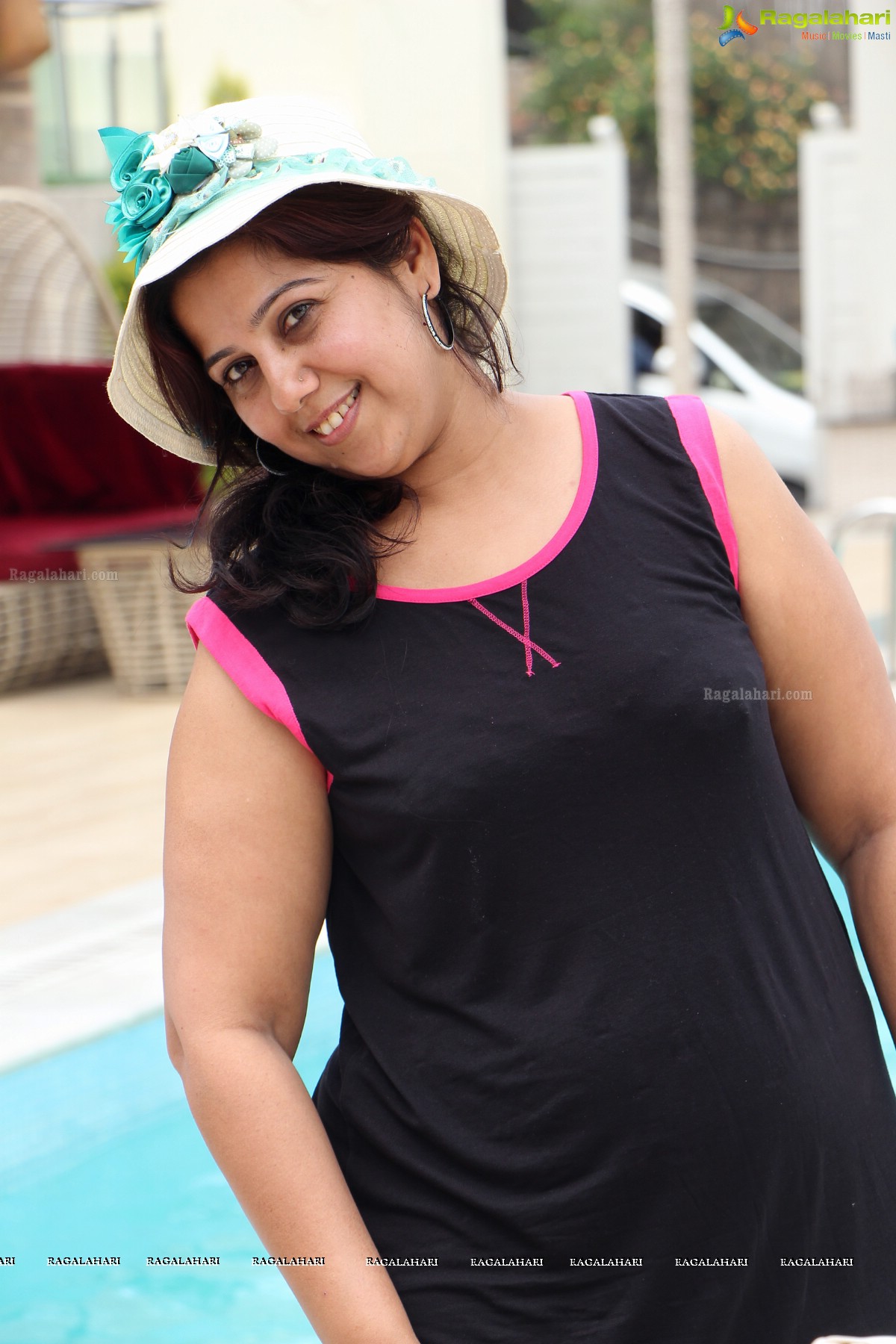 Samanvay Ladies Club (Uranus GP) Aqua Zumba by Abhimanika Tavi at Water, Hyderabad