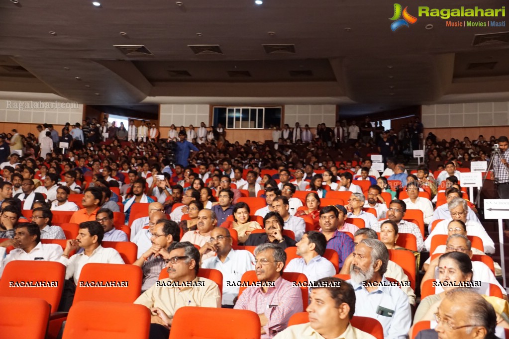 University of Hyderabad Convocation 2015 at Shilpakala Vedika, Hyderabad