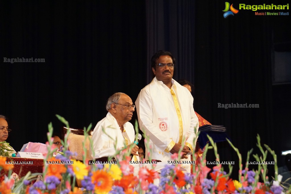 University of Hyderabad Convocation 2015 at Shilpakala Vedika, Hyderabad