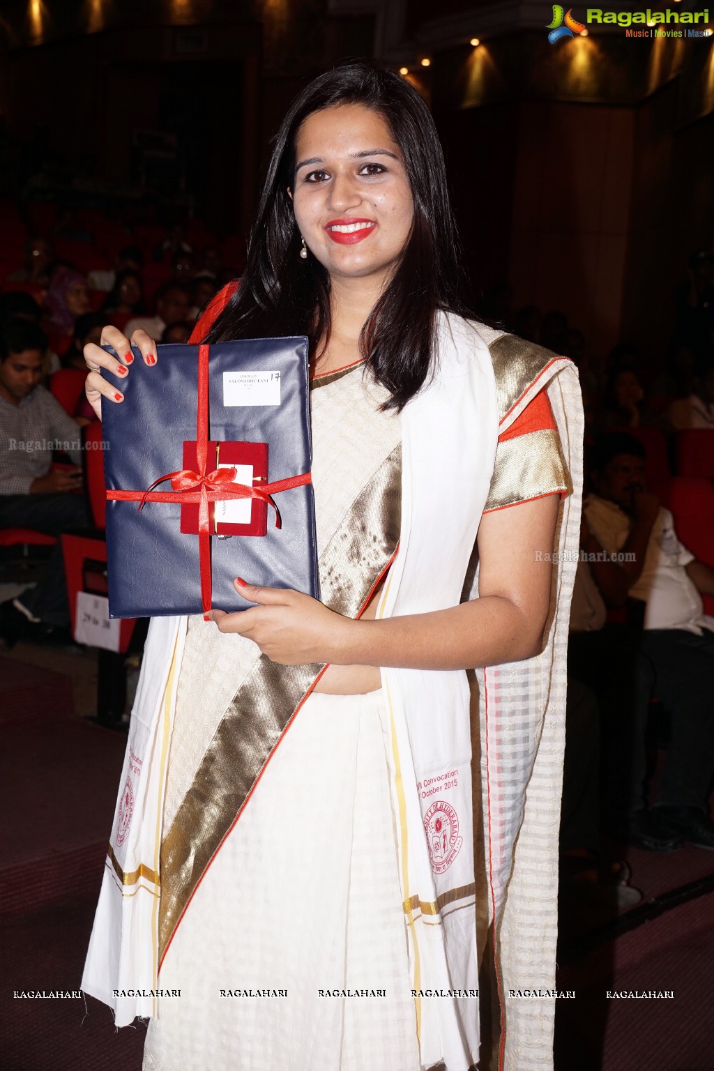 University of Hyderabad Convocation 2015 at Shilpakala Vedika, Hyderabad