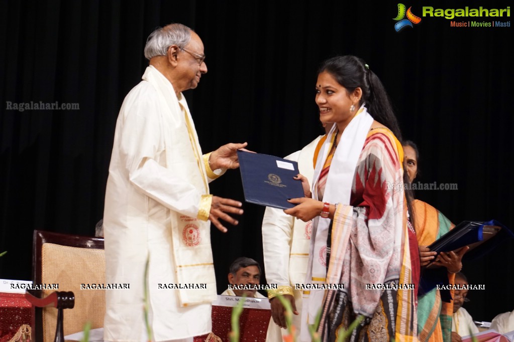 University of Hyderabad Convocation 2015 at Shilpakala Vedika, Hyderabad