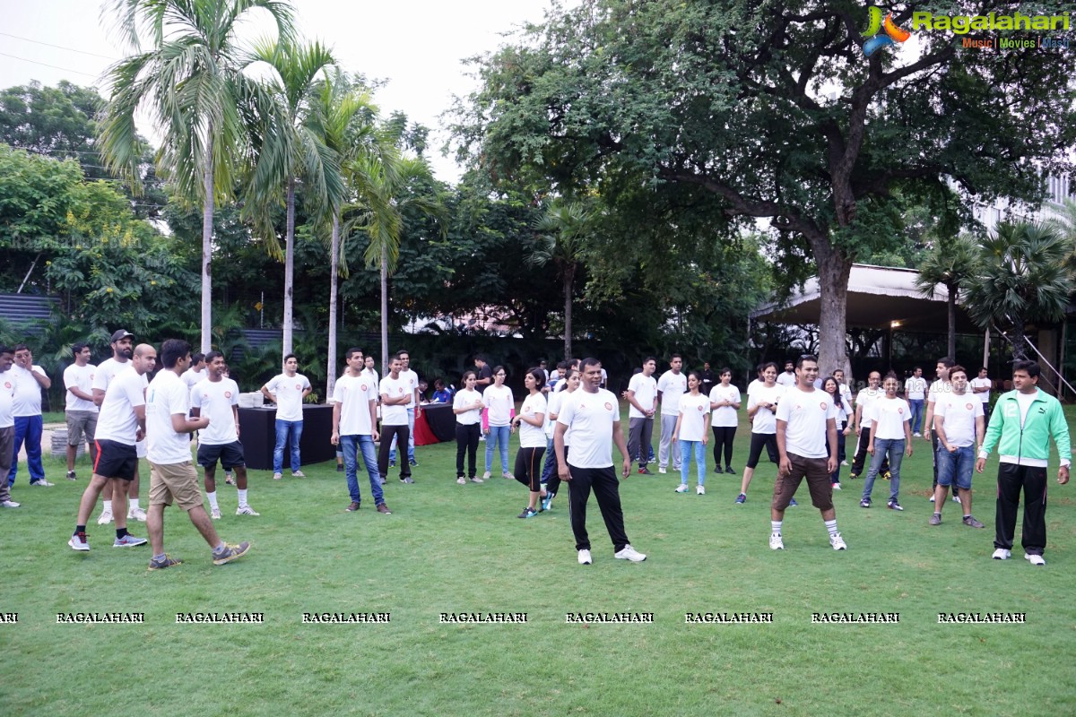 Shilpa Reddy flags off Walk For a Cause at Marriott Hotel, Hyderabad