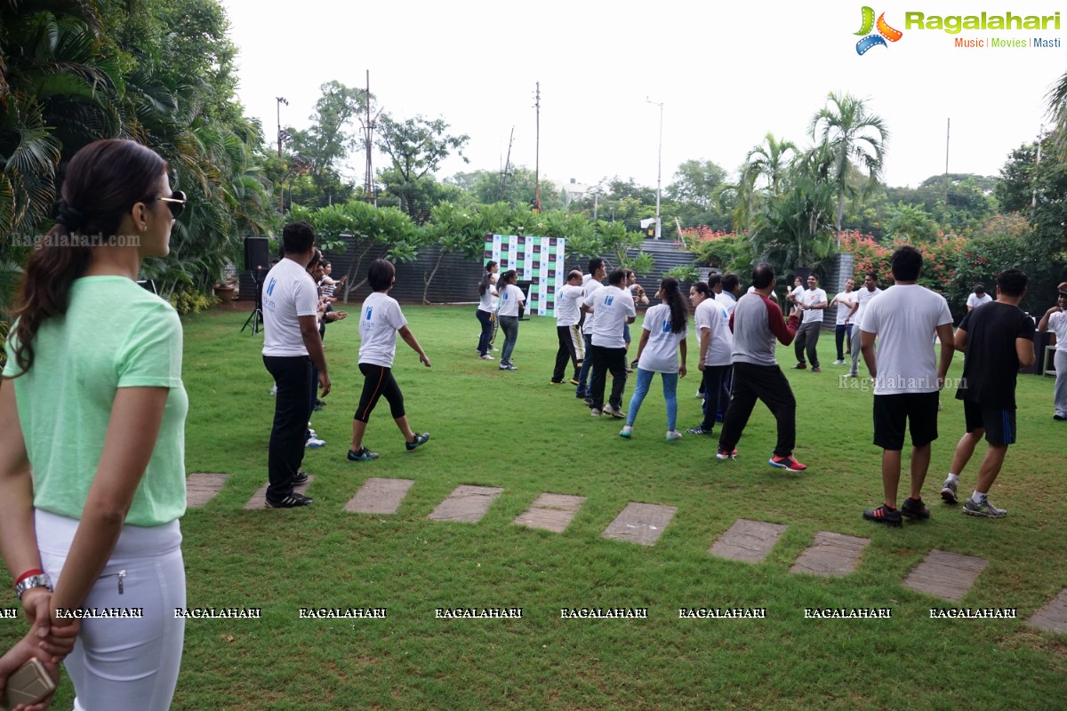 Shilpa Reddy flags off Walk For a Cause at Marriott Hotel, Hyderabad