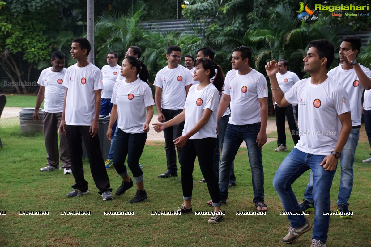 Shilpa Reddy flags off Walk For a Cause at Marriott Hotel, Hyderabad