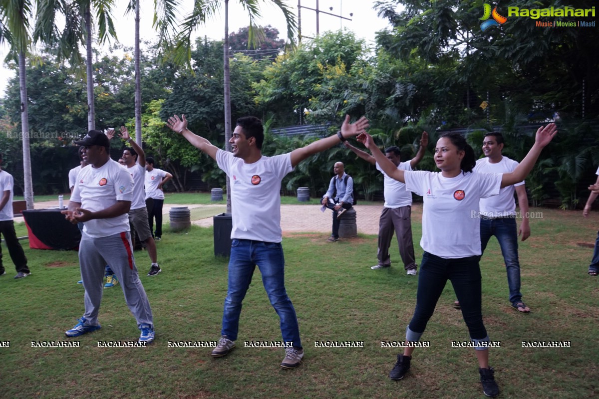 Shilpa Reddy flags off Walk For a Cause at Marriott Hotel, Hyderabad