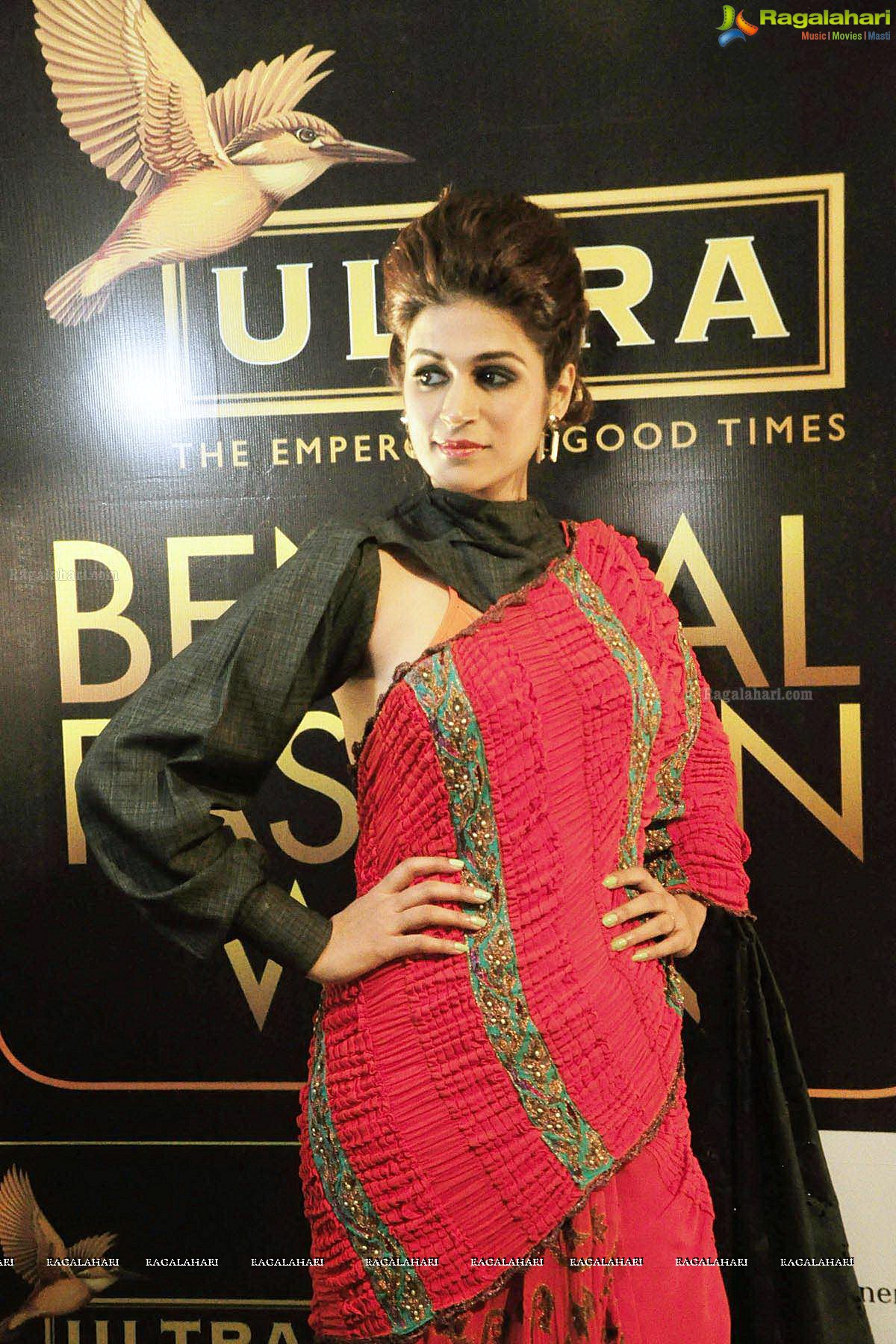 Shraddha Das as Showstopper for Kingfisher Ultra Bengal Fashion Week Finale