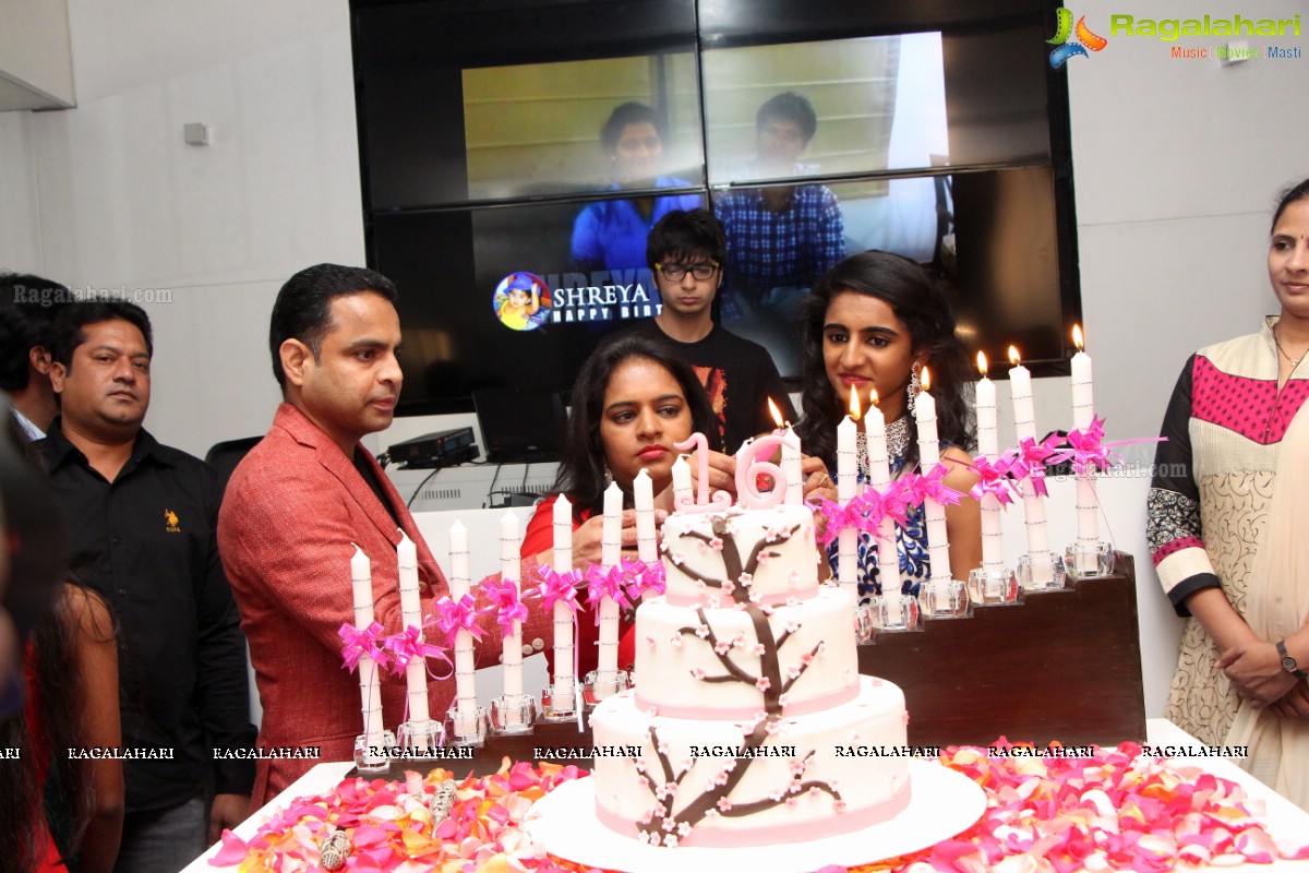 16th Birthday Celebrations of Shreya Reddy, Hyderabad