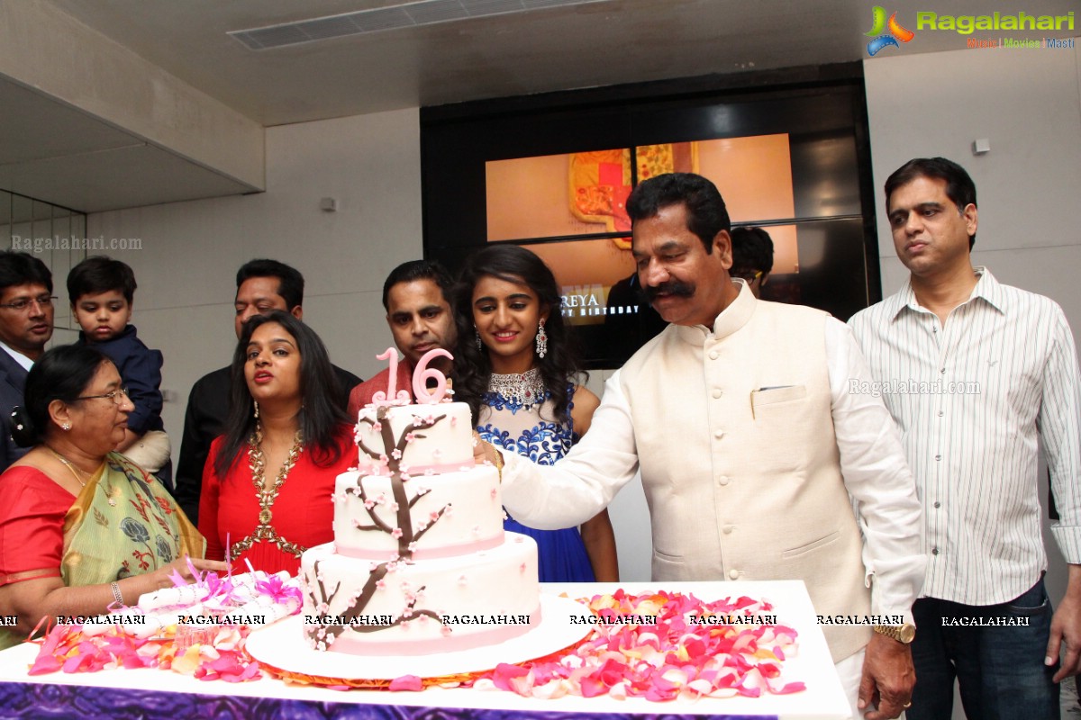 16th Birthday Celebrations of Shreya Reddy, Hyderabad