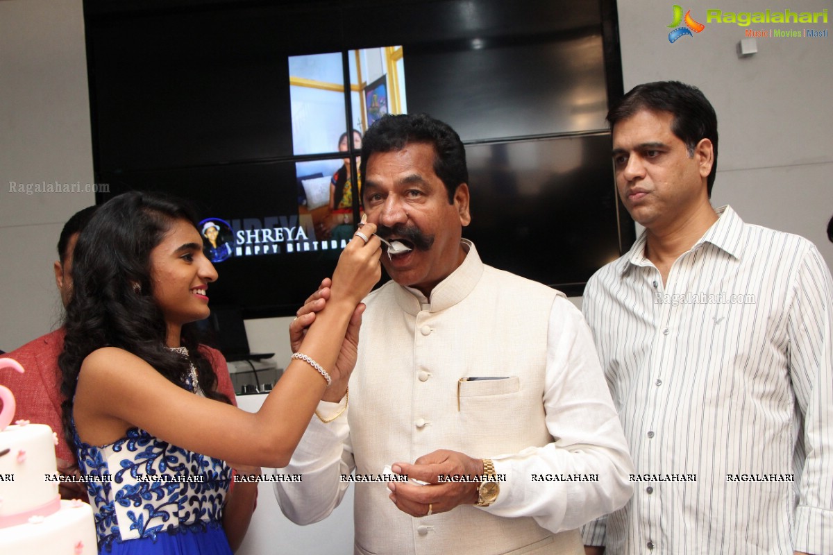 16th Birthday Celebrations of Shreya Reddy, Hyderabad