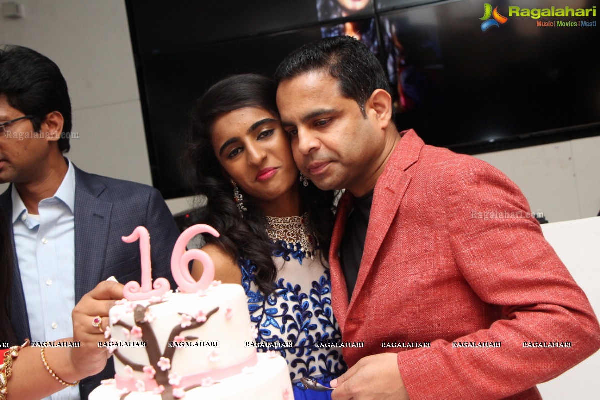 16th Birthday Celebrations of Shreya Reddy, Hyderabad