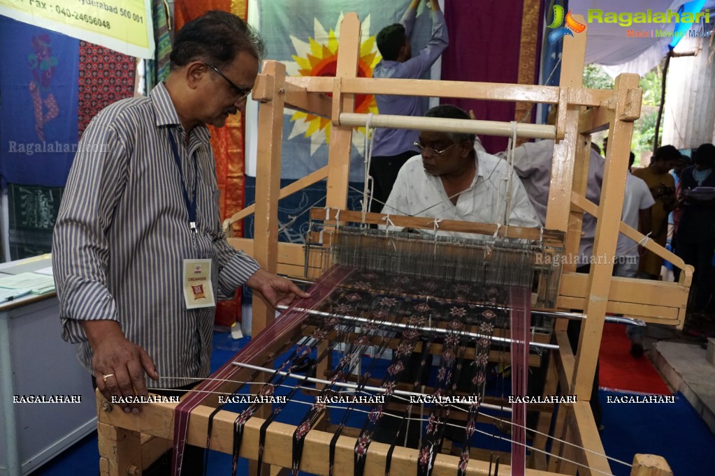 The Silk Mark Expo 2015 at Sri Satya Sai Nigamaagamam, Hyderabad