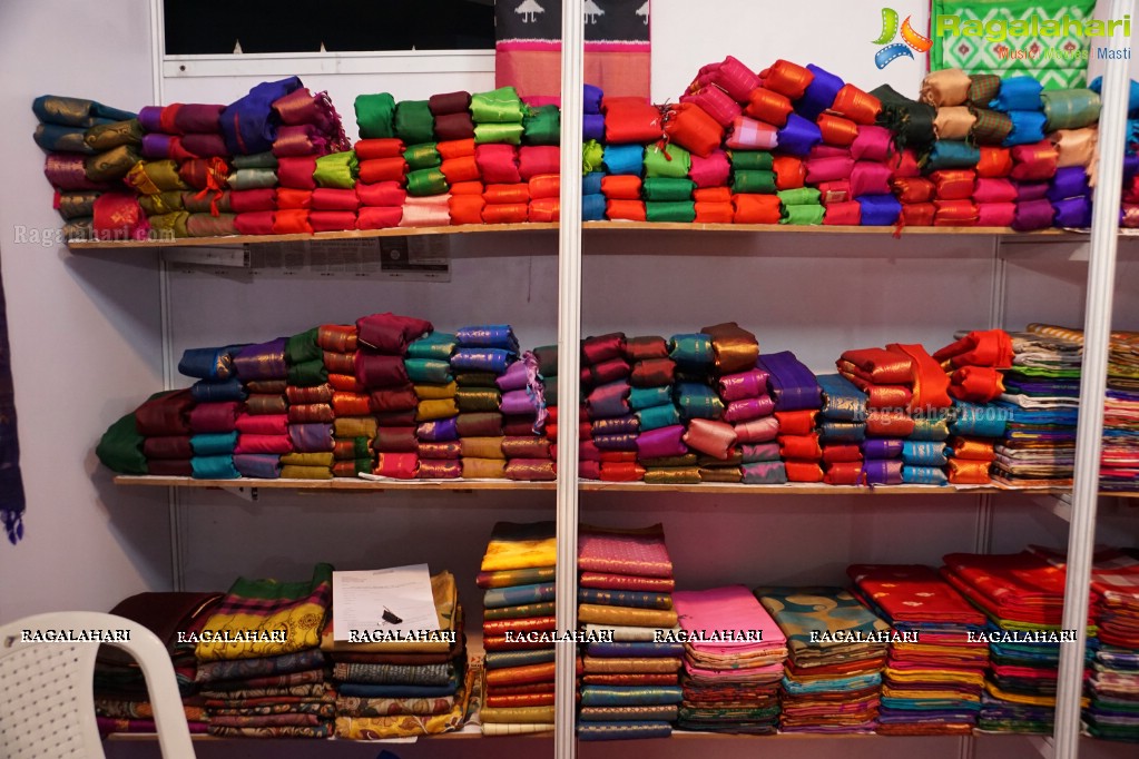 The Silk Mark Expo 2015 at Sri Satya Sai Nigamaagamam, Hyderabad