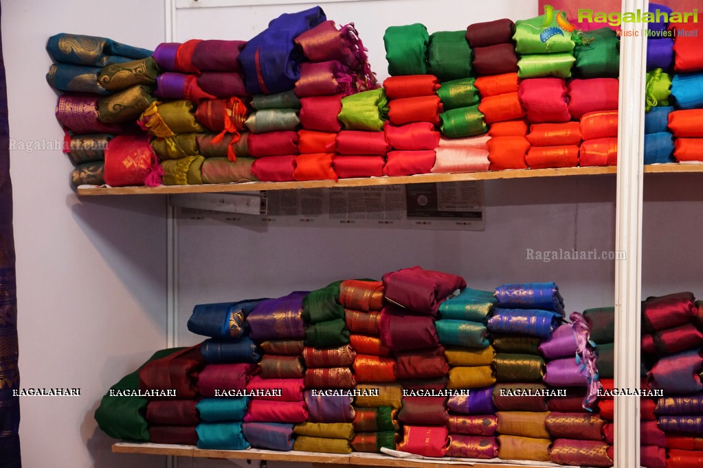 The Silk Mark Expo 2015 at Sri Satya Sai Nigamaagamam, Hyderabad