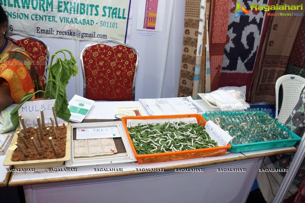 The Silk Mark Expo 2015 at Sri Satya Sai Nigamaagamam, Hyderabad