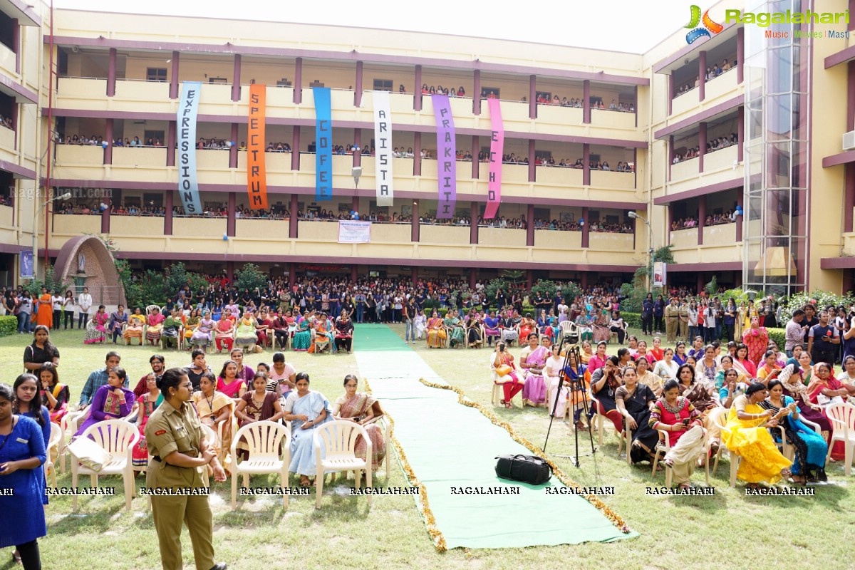 Akhil Akkineni at Escape Reloaded 2015 by St. Francis College for Women, Hyderabad