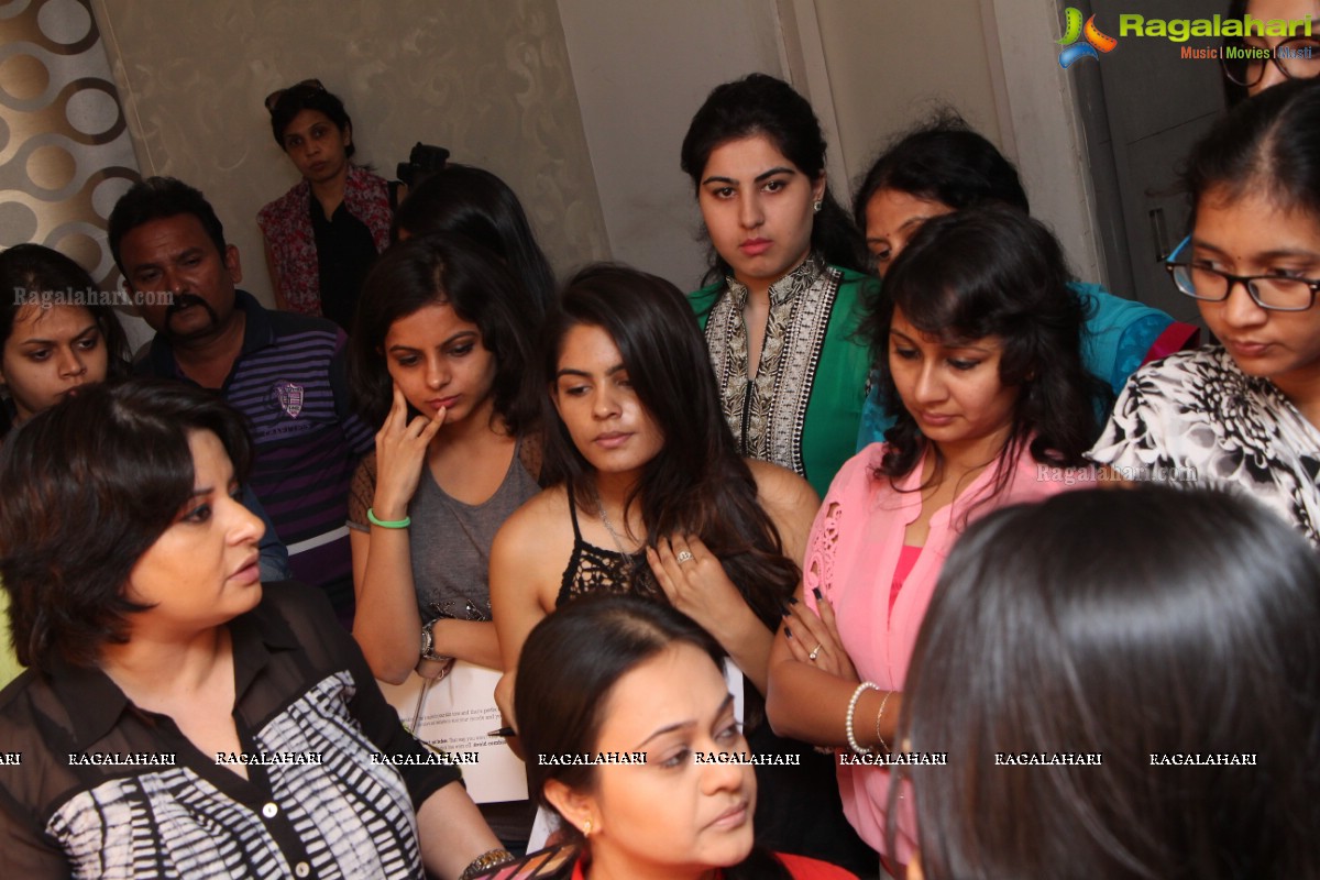 Tamanna Rooz Makeup Workshop at Panache The Finishing Touch, Hyderabad