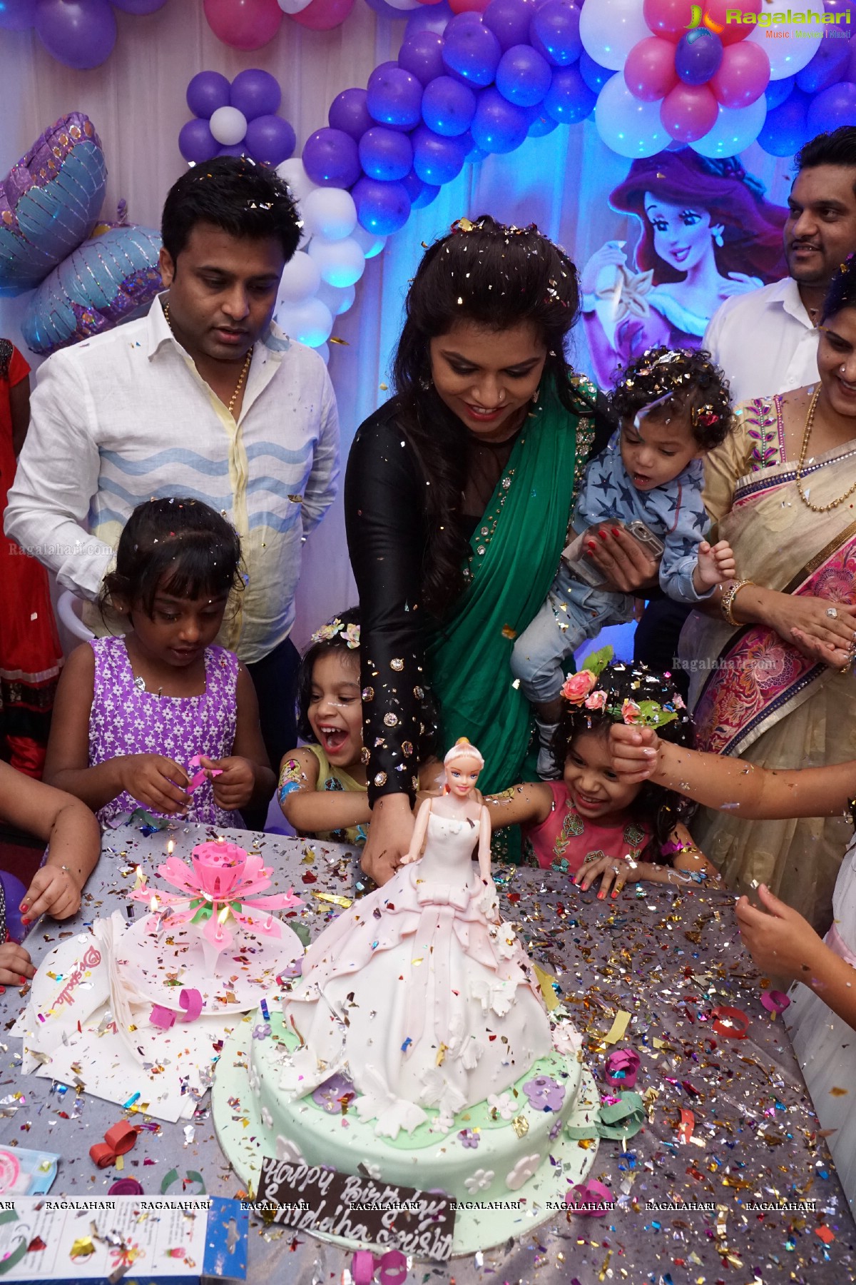 5th Birthday Party of Twins Sniddha-Srishti at Hotel Daspalla, Hyderabad