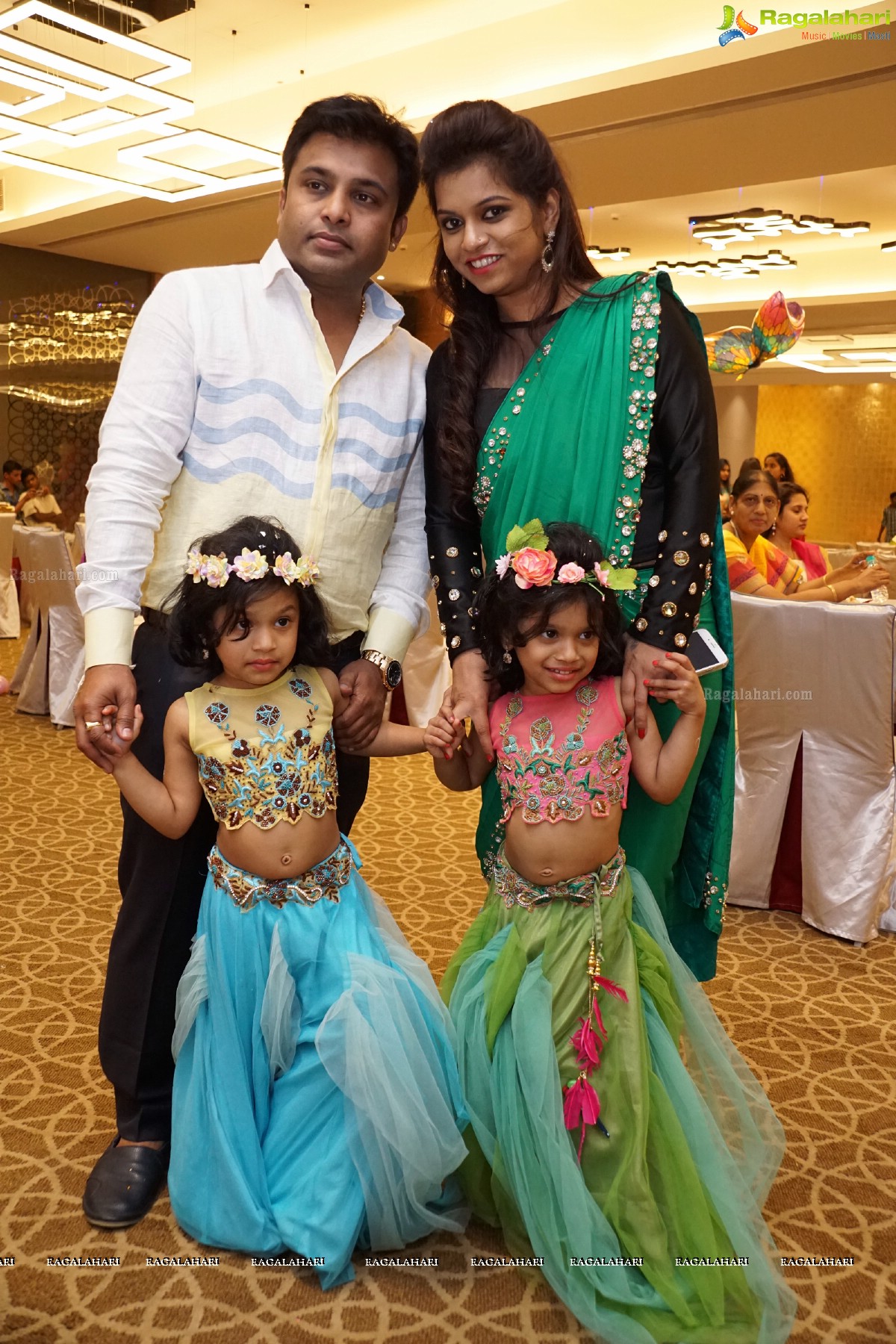 5th Birthday Party of Twins Sniddha-Srishti at Hotel Daspalla, Hyderabad