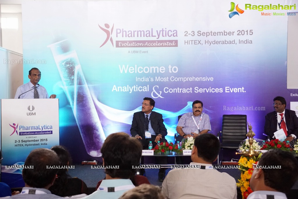 Inauguration of the 2nd Edition of PharmaLytica by UBM India at HITEX