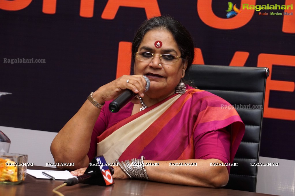 Usha Uthup Interview at Hotel Avasa, Hyderabad