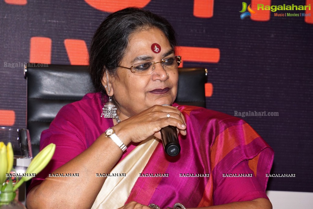 Usha Uthup Interview at Hotel Avasa, Hyderabad