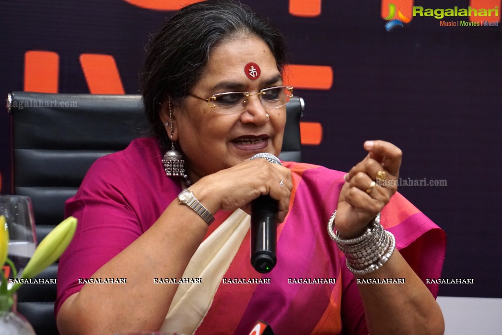 Usha Uthup Interview at Hotel Avasa, Hyderabad