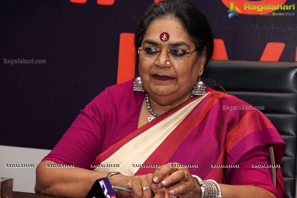 Usha Uthup Interview at Hotel Avasa, Hyderabad