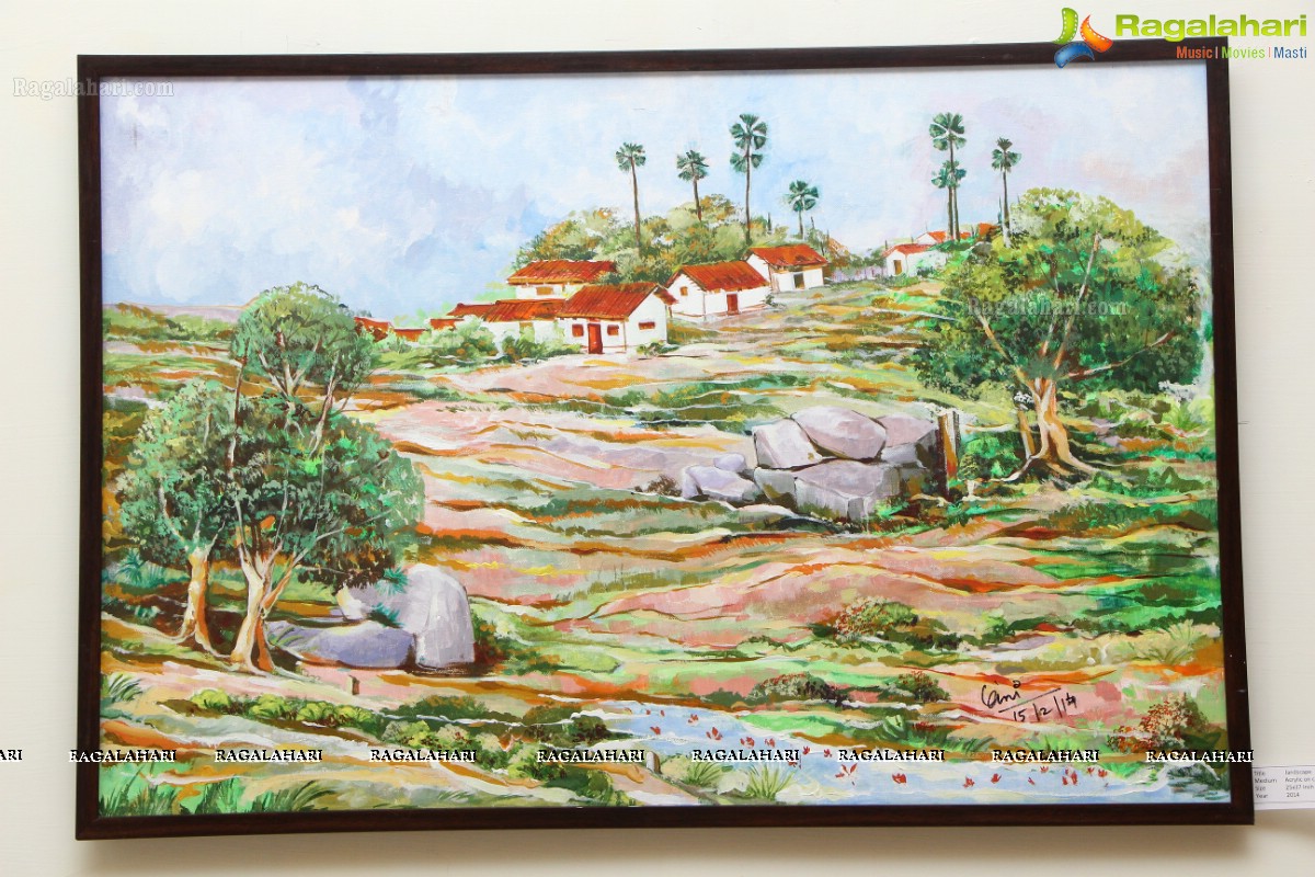 A Special Exhibition of Painting by Smt. S. Vani Devi at Salar Jung Museum, Hyderabad